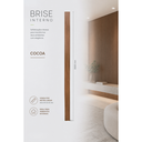 Ver imagem 6 de Divisórias de Ambiente Brise PVC Cocoa Graddus - Metro Linear Barra 3m