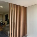 Ver imagem 1 de Brise Divisoria PVC Graddus 50X100 Cocoa - Barra 3,00m