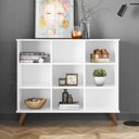 Ver imagem 2 de Nicho Organizador sem Gavetas Vintage Haia Q01 Branco - ADJ Decor