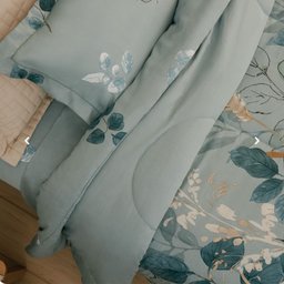 JOGO DE CAMA QUEEN - FLORA - 2
