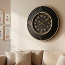 Ver imagem 1 de Relógio de Parede Decorativo Vazado Vintage Elegante de 50cm