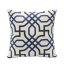 Ver imagem 3 de Kit Peseira Solteiro Mais 2 Capa de Almofadas 43 X 43cm.:azul