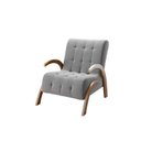 Ver imagem 2 de Poltrona do Papai em Veludo Pés em MDF Garden