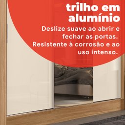 Guarda Roupa Casal 3 Portas Plata - 11 Guarda Roupa Casal 3 Portas Plata - 11