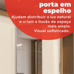 Guarda Roupa Casal 3 Portas Plata - 10 Guarda Roupa Casal 3 Portas Plata - 10