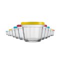 Ver imagem 1 de Kit com 10 Tigela Americano 150ml Nadir C/tampa Pote