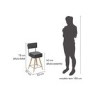 Ver imagem 5 de Kit 2 Cadeiras Couro Sintético Barcelona Salaone