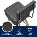 Ver imagem 2 de Kit 2 Cadeiras Couro Sintético Barcelona Salaone