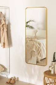 Espelho Grande Retangular Moldura Banheiro Quarto Sala 120x60 Cores:dourado - 6