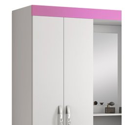 Guarda-Roupa 4 Portas NT 5015 Rosa - Notável - 3