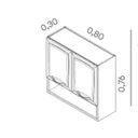 Ver imagem 3 de Cozinha Completa 6 Peças 14 Portas 2 Gavetas New Premium Itatiaia