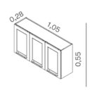 Ver imagem 3 de Cozinha Completa 5 Peças 11 Portas 2 Gavetas Florença Itatiaia