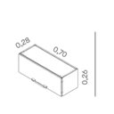 Ver imagem 2 de Cozinha Completa Modulada 5 Peças 10 Portas 2 Gavetas Florença Itatiaia Cinza