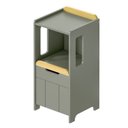 Ver imagem 6 de Conjunto Quarto Completo Bicama com Led, Escrivaninha e Estante Petit Casatema MadeiraOriginals