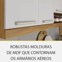 Ver imagem 2 de Cozinha Modulada Burguesa Gourmet 06 Peças Ripado em Mdf Nesher