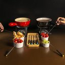 Ver imagem 4 de Kit 12 Ramekins Porcelana Branco 240ml Lyor Canelado Tigelas Suflês Caldos