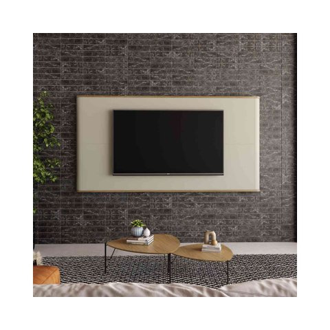 Painel P/ Rack Bend 180 cm Louro-Luna Incolar F820 LL