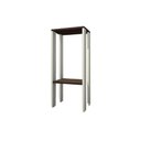 Ver imagem 3 de Mesa Lateral Mesa Alta de Canto Apoio Mdf 30cm Branco Progetatti Movelaria