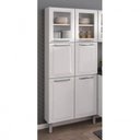 Ver imagem 7 de Cozinha Completa Modulada 4 Peças 13 Portas 2 Gavetas Tarsila Itatiaia Branco