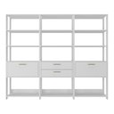 Ver imagem 7 de Guarda-roupa Closet Modulado Texas 2 Portas 2 Gavetas 219cm Multimóveis Mp4793 Branco
