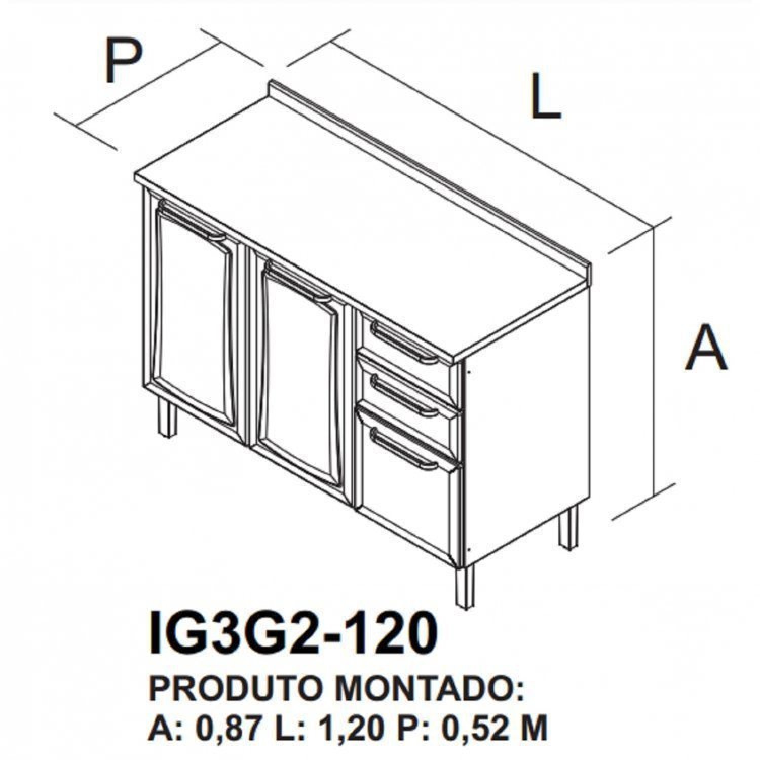 Cozinha Completa 5 Peças 15 Portas 2 Gavetas Tarsila  - 5