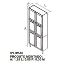 Ver imagem 2 de Cozinha Completa Modulada 5 Peças 15PORTAS 2 Gavetas Tarsila Itatiaia Branco