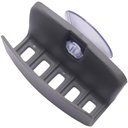 Ver imagem 1 de Suporte para Esponja de Pia com Ventosa Cinza Porta Bucha Cinquetti