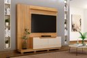 Ver imagem 2 de Estante Home Theater Santiago para Tv Cinamomo/off White Valdemóveis