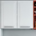 Ver imagem 6 de Cozinha Completa Modulada 4 Peças 10 Portas 2 Gavetas Tarsila Itatiaia Branco/Neve