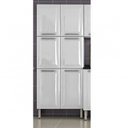 Ver mais imagens de Cozinha Completa Modulada 5 Peças 16 Portas 2 Gavetas Tarsila Itatiaia Branco