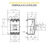 Disjuntor Caixa Moldada Formula 3 Polos - A1b 125 Tmf 125a - 3