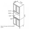 Cozinha Completa 5 Peças 13 Portas 2 Gavetas Tarsila Itatiaia - 2