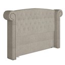 Ver imagem 2 de Cabeceira Cama Box Casal 140cm Provença P02 Bouclé Cru - Mpozenato