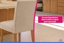 Ver imagem 7 de Conjunto de 2 Cadeiras Henn Anne Estofada S33-531 Nature/Corino/Linho Se