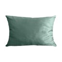 Ver imagem 1 de Capa para Almofada em Veludo Liso Retangular Verde Menta