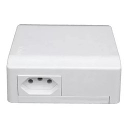 Kit 2 Caixa Sobrepor Ar Condicionado Disjuntor + Tomada 20a - 5