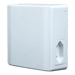 Kit 2 Caixa Sobrepor Ar Condicionado Disjuntor + Tomada 20a - 3