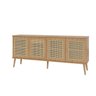 Buffet Rack 180cm 4 Portas Tela  - 4