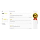 Ver imagem 5 de Jogo Kit Tapete Cozinha Anti Derrapante 3 Uni Preto