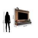 Ver imagem 4 de Painel para TV até 55 Polegadas 162CMX134CM Noruega Marrom