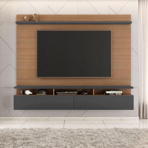 Painel para TV até 55 Polegadas 162CMX134CM Noruega Marrom