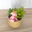 Ver imagem 4 de Arranjo de Suculenta Artificial em Vaso Redondo