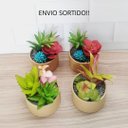 Ver imagem 5 de Arranjo de Suculenta Artificial em Vaso Redondo