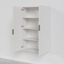 Ver imagem 2 de Armário Aéreo Planejado 2 Portas Ipanema CabeCasa MadeiraOriginals Branco
