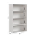 Ver imagem 4 de Armário Aéreo Planejado 2 Portas Ipanema CabeCasa MadeiraOriginals Branco