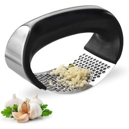 Espremedor Amassador Triturador De Alho Manual Cozinha Inox - 2