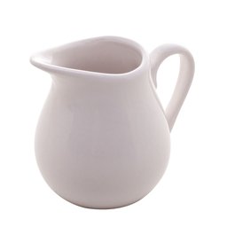 Kit 2 Mini Jarrinha Leiteiras de Porcelana Branca para Molhos e Recheios 90ml + 190ml - Lyor - 3