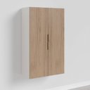 Ver imagem 7 de Armário Aéreo 2 Portas 80x135cm Puxador 150mm Ipanema CabeCasa MadeiraOriginals