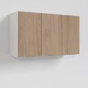 Ver mais imagens de Armário Aéreo 3 Portas 120cm Puxador 150mm Ipanema CabeCasa MadeiraOriginals