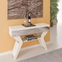 Ver mais imagens de Aparador Sala Estar com Espelhos 120 Cm 4149 Off White Arly